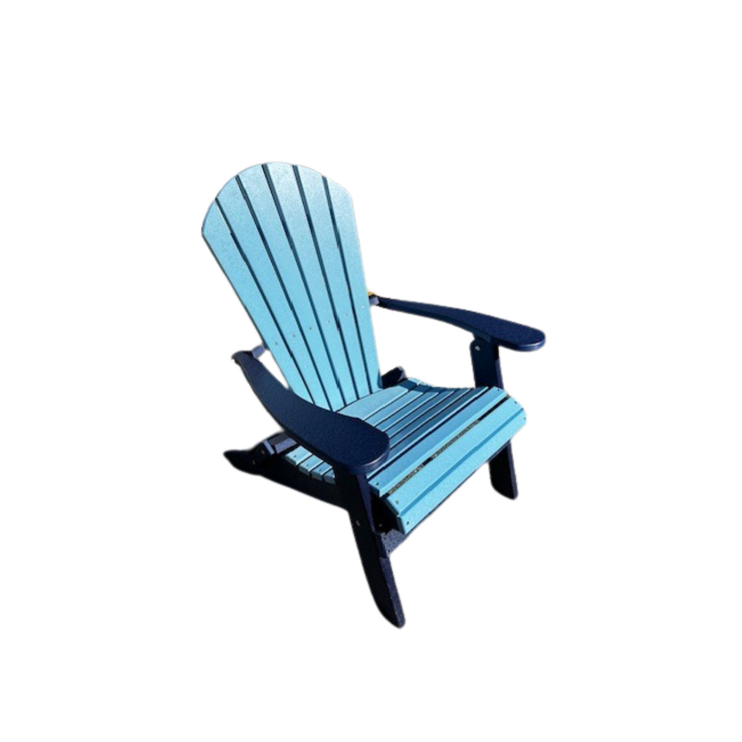 Poly Adirondack Chair Fan Back