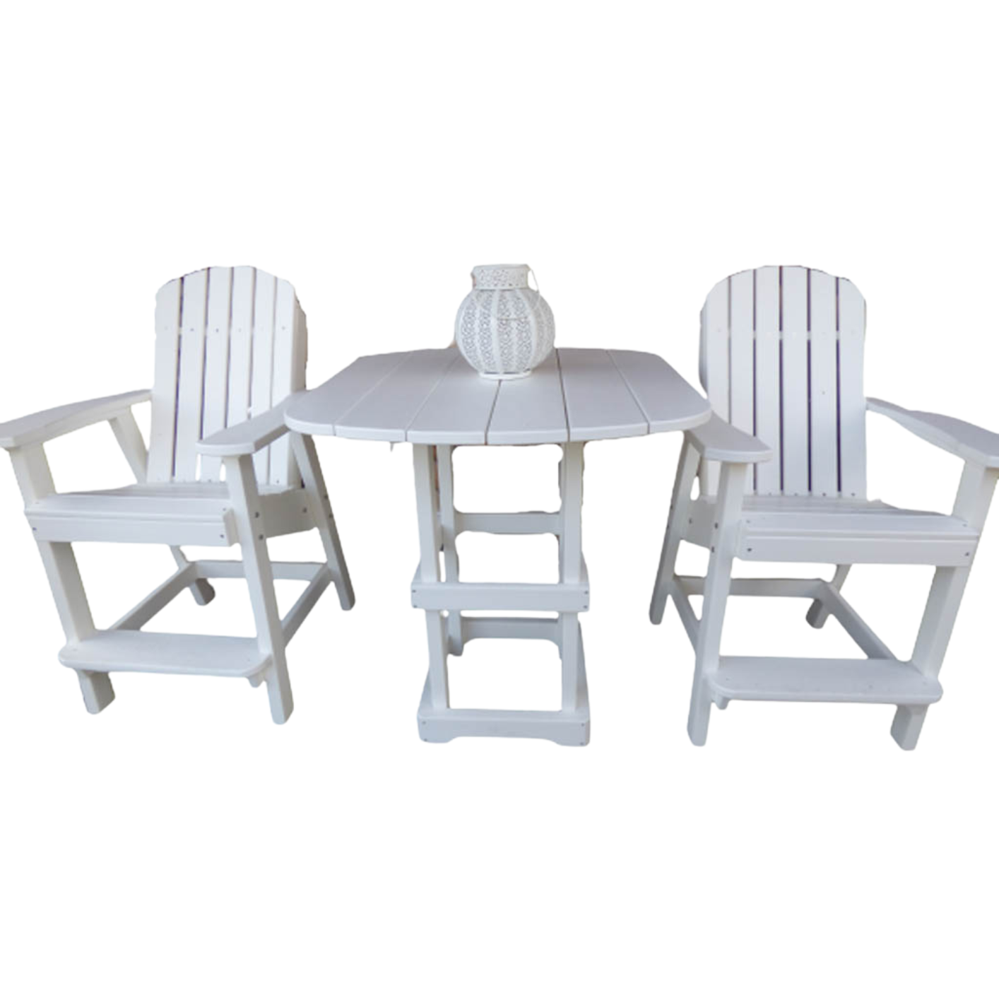Poly Bistro Table w/2 Chairs