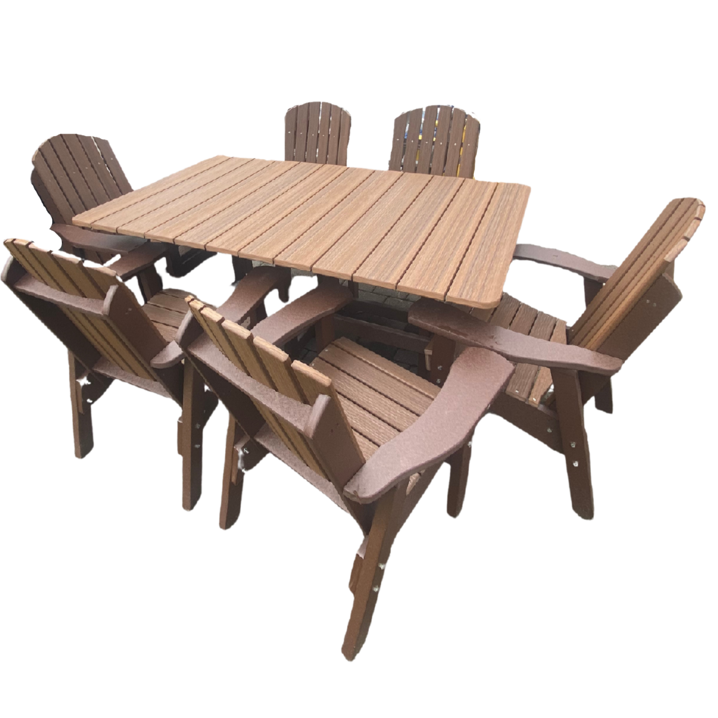 Poly Long Table Set 6ch